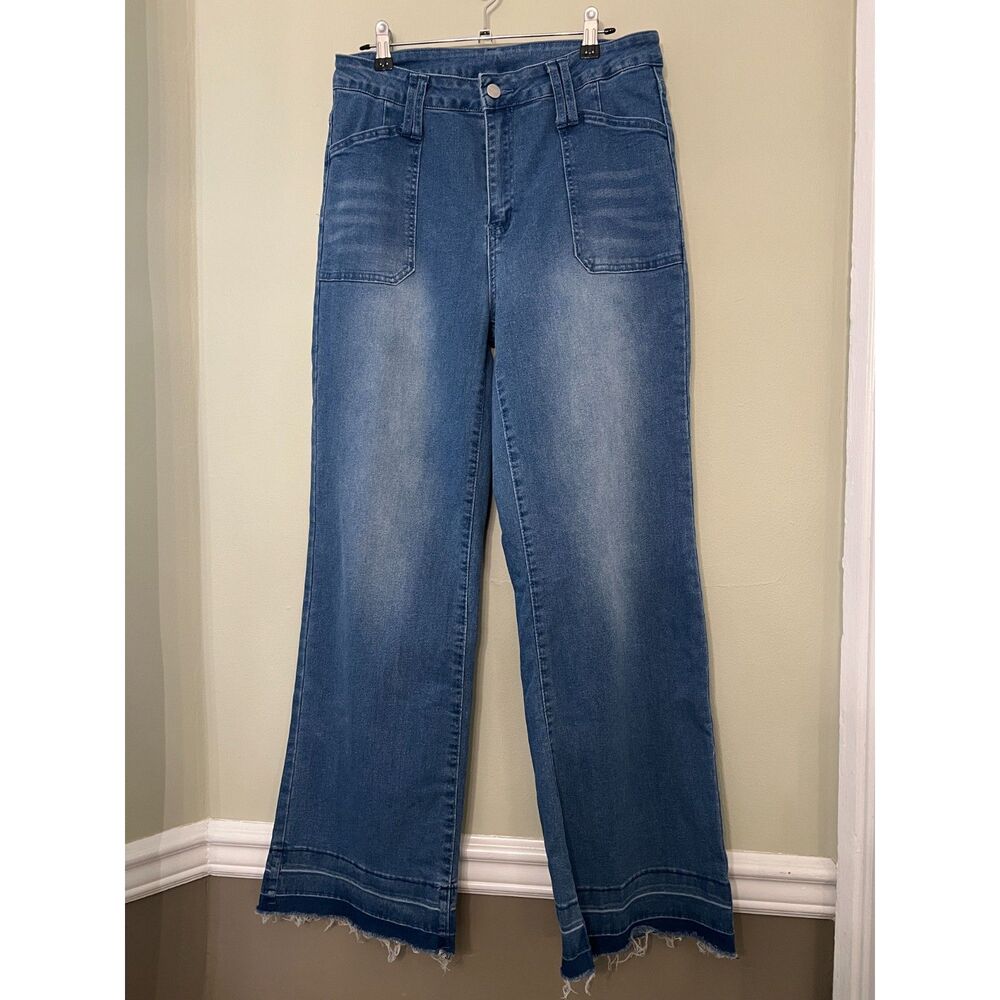 Curvy Jeans size XL with Frayed Hem